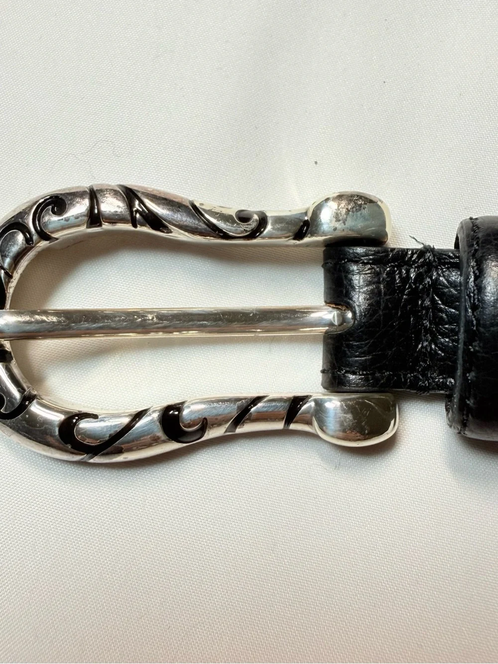 Brighton scroll buckle